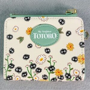 Studio Ghibli My Neighbor Totoro Soot Sprites Flower Mini Wallet